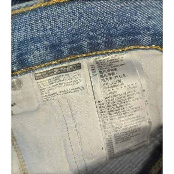 Levis Mens 550 Relaxed Fit Jeans 38x30 Blue Denim NWT - Picture 6 of 9